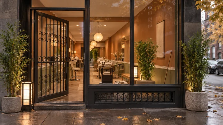 AI generated SpaSoon storefront in Springland